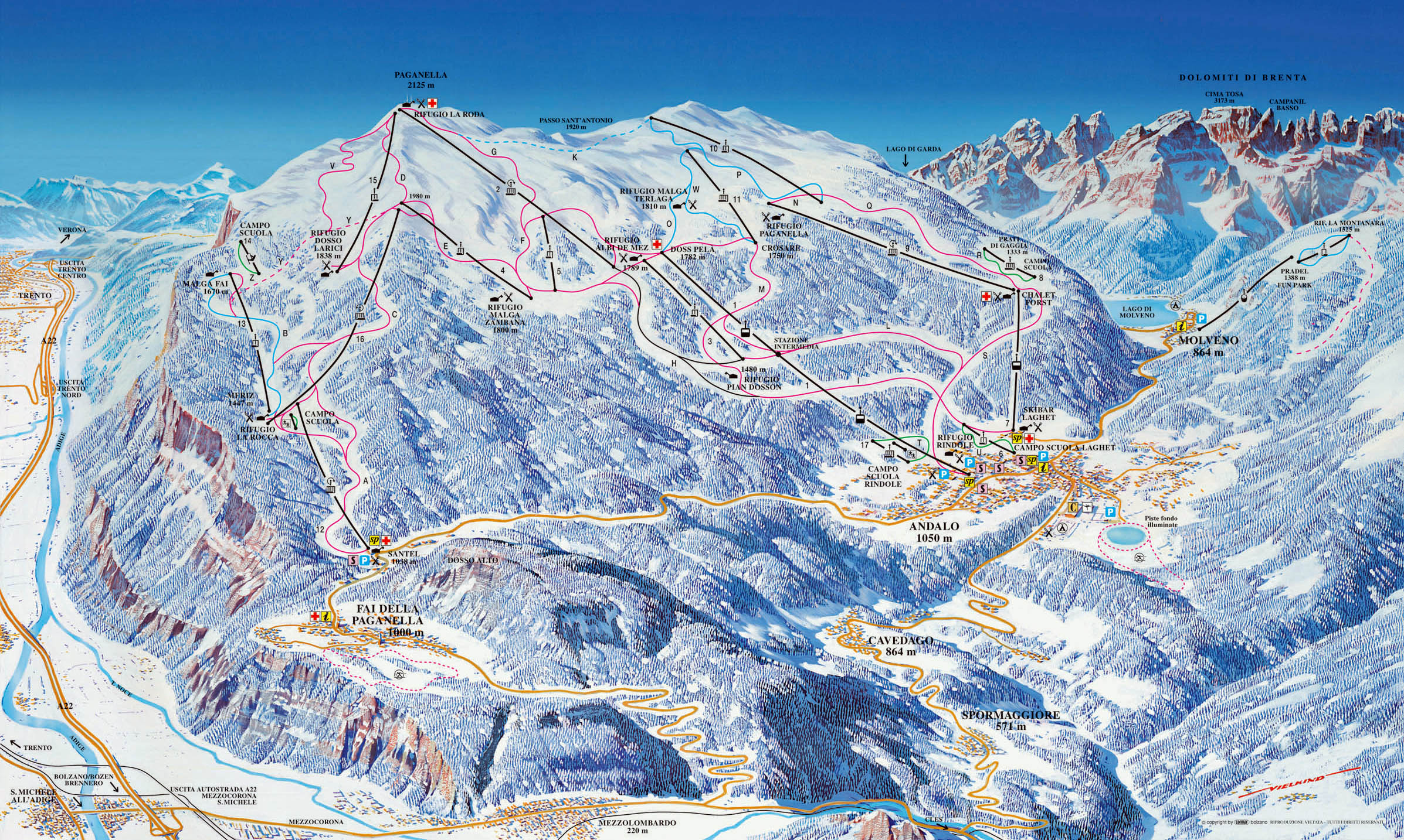 Piste Map